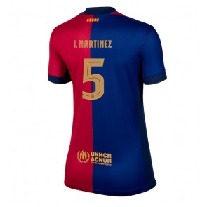 Barcelona Inigo Martinez #5 Domaci Dres za Ženska 2024-25 Kratak Rukavima